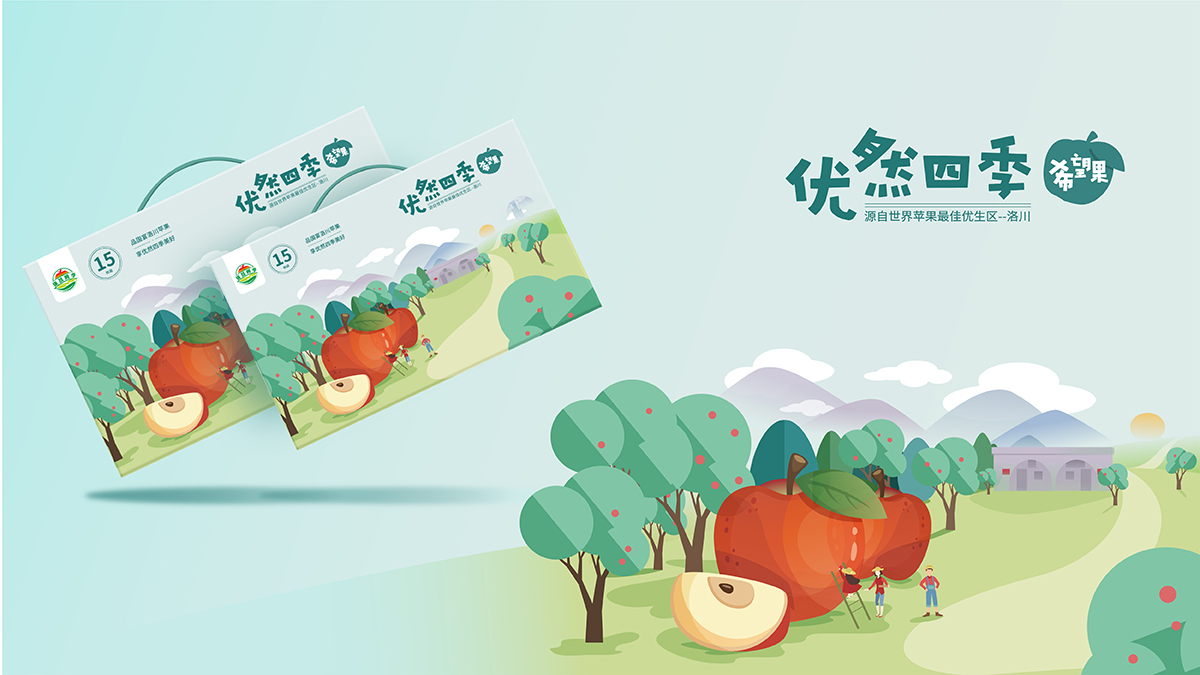 武漢包裝設(shè)計，水果包裝設(shè)計，農(nóng)產(chǎn)品包裝設(shè)計